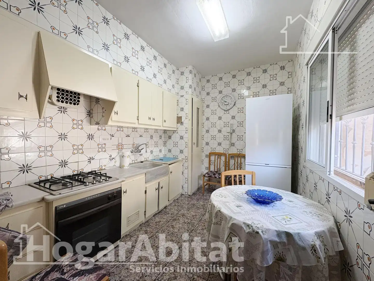 Cocina de Casa o chalet en venta en Tavernes de la Valldigna con Terraza, Trastero y Amueblado