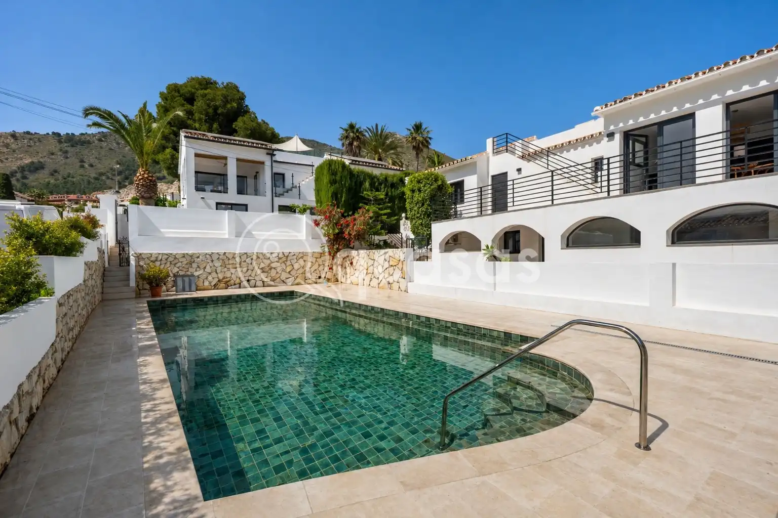 Vista exterior de Casa o chalet en venta en Benalmádena con Aire acondicionado, Calefacción y Jardín privado
