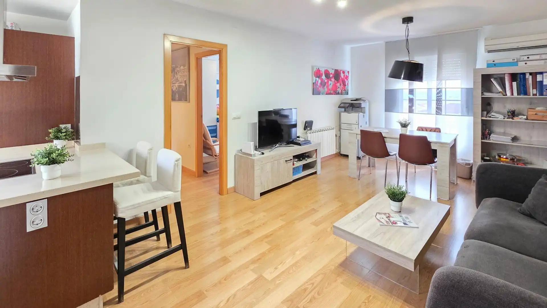 Sala de estar de Piso en venta en Jaén con Aire acondicionado, Calefacción y Trastero