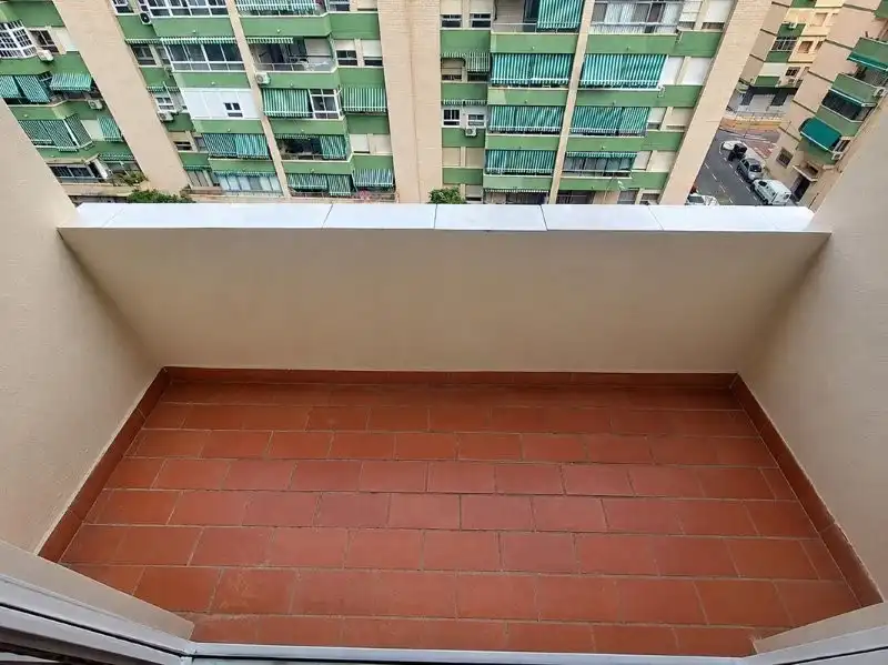 Terraza de Piso de alquiler en Málaga con Terraza y Amueblado