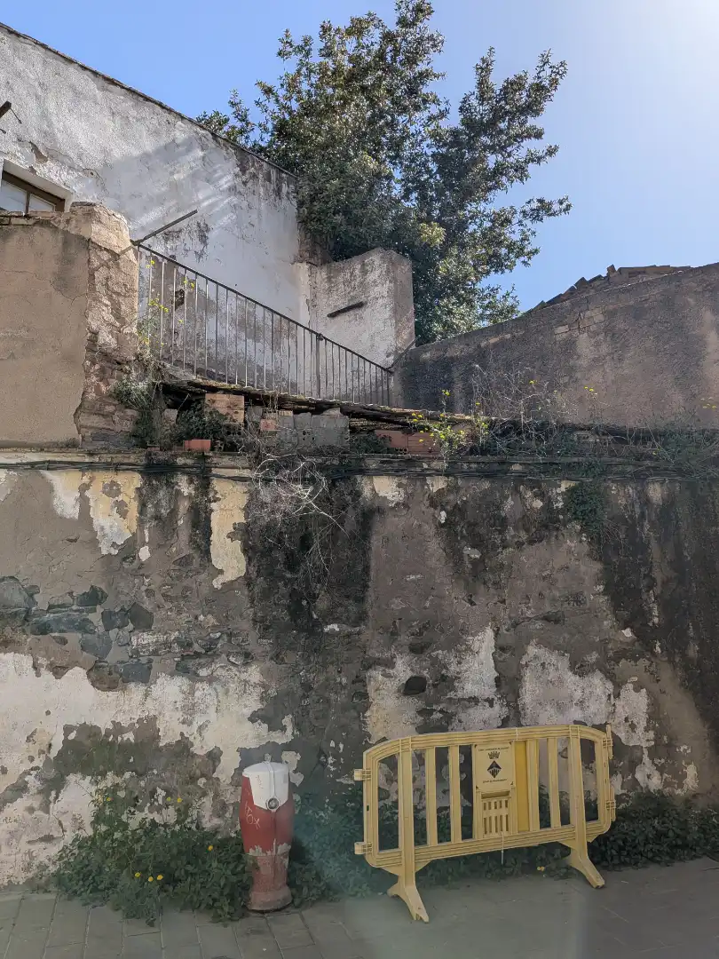 Vista exterior de Finca rústica en venda en Sallent amb Jardí privat