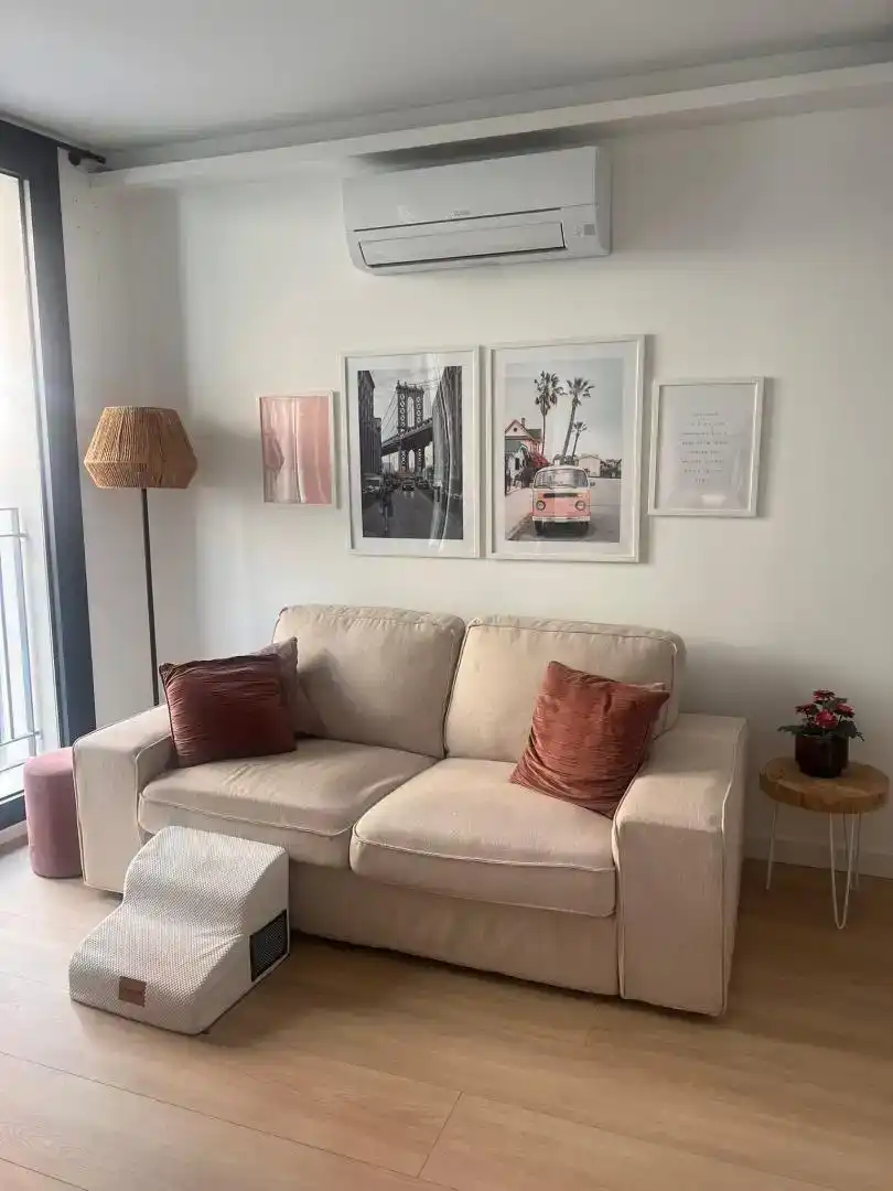 Living room of Flat for share in Horta - Guinardó