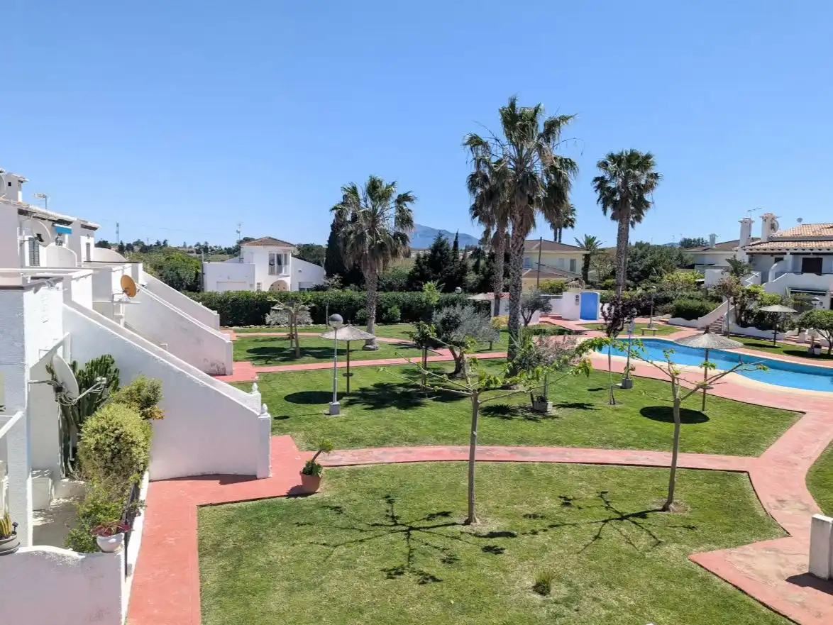 Garden of Flat for rent in Dénia  with Air Conditioner, Heating and Furnished