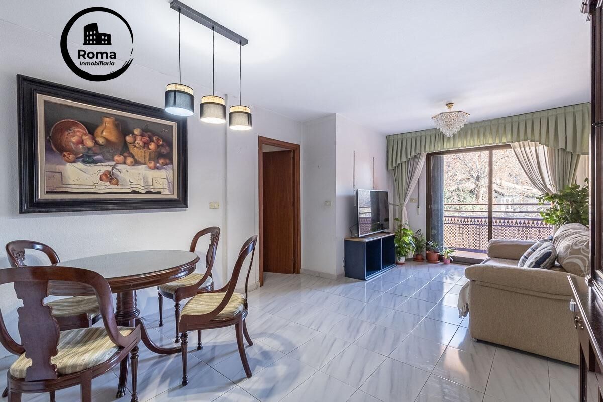 Sala d'estar de Pis en venda en  Granada Capital amb Aire condicionat, Calefacció i Terrassa