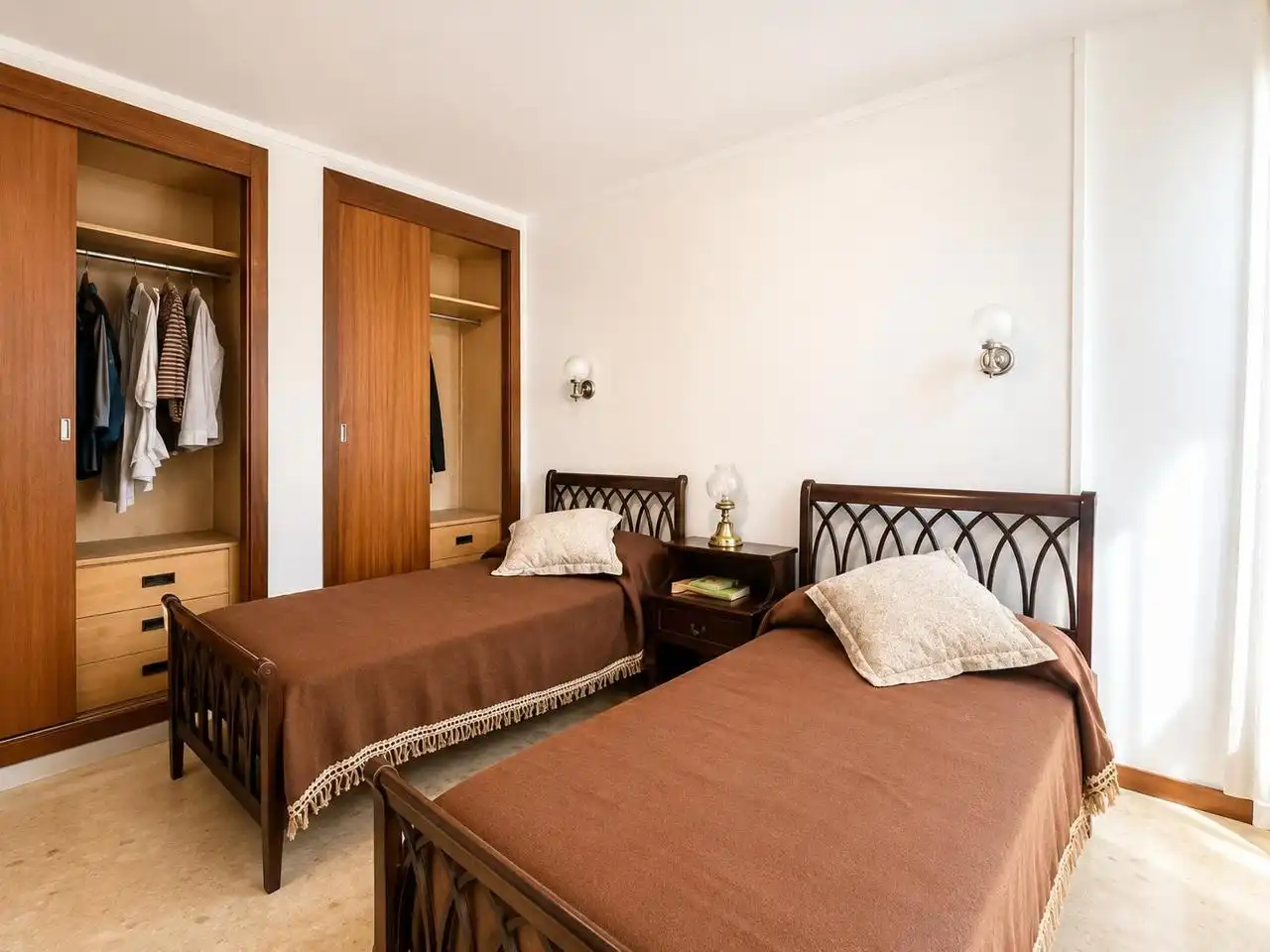 Schlafzimmer von Wohnung zum Verkauf in  Palma de Mallorca mit Heizung, Terrasse und Balkon
