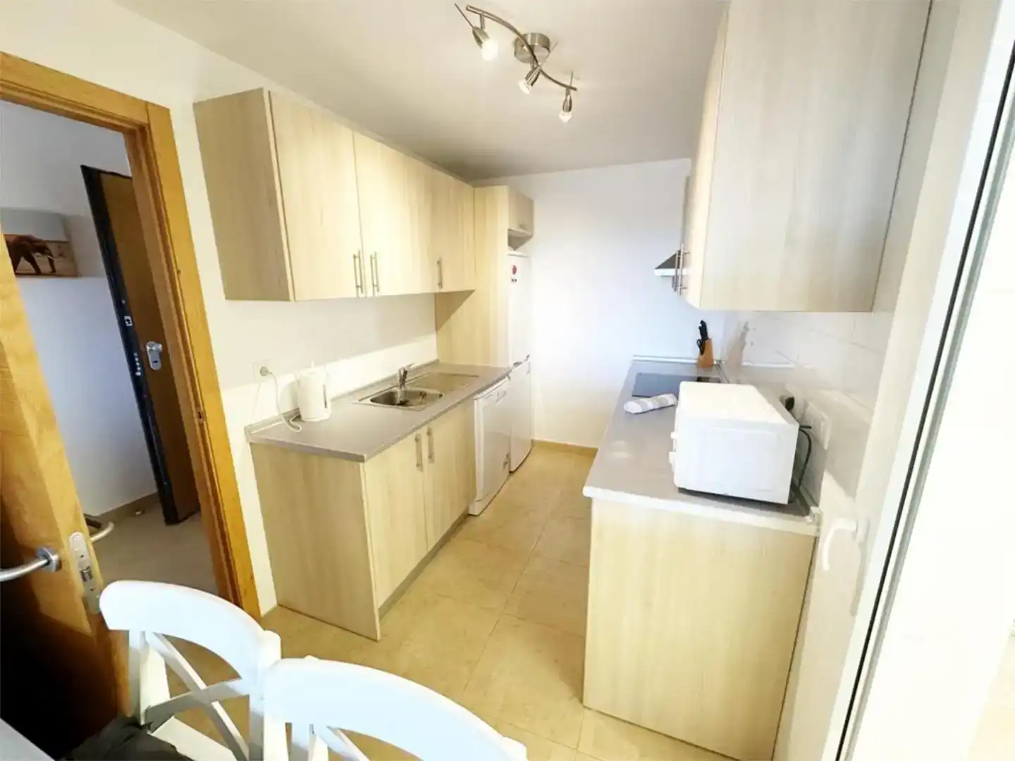 Küche von Wohnung zur Miete in Torre-Pacheco mit Klimaanlage und Balkon