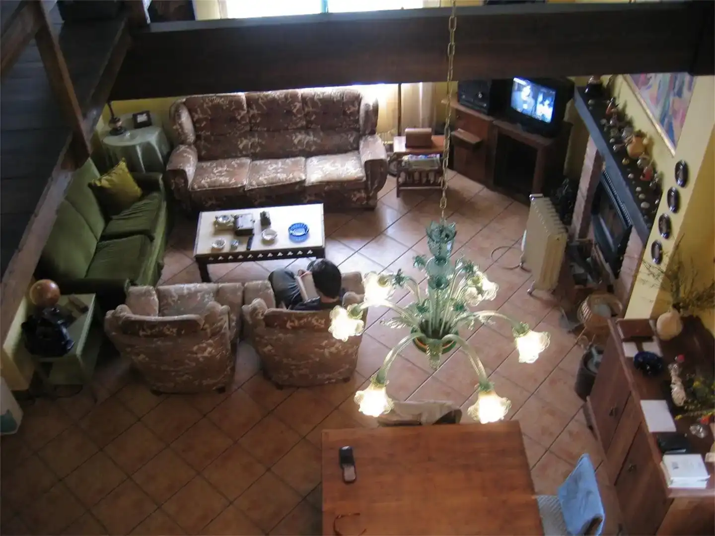 Sala d'estar de Casa o xalet de lloguer en Ribeira amb Jardí privat, Forn i Rentadora