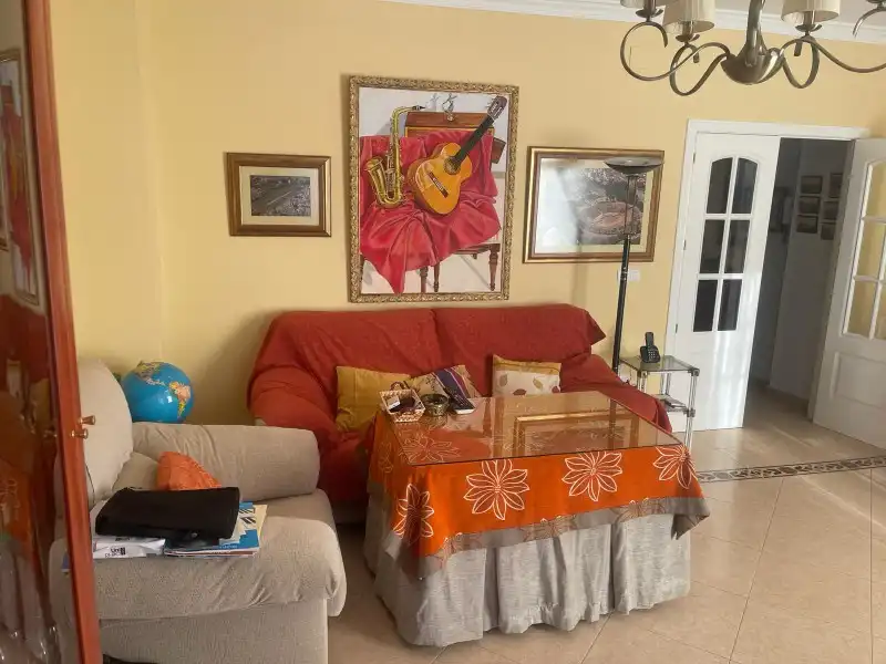 Living room of Houses for sale in Fuente de Cantos  with Air Conditioner, Heating and Terrace