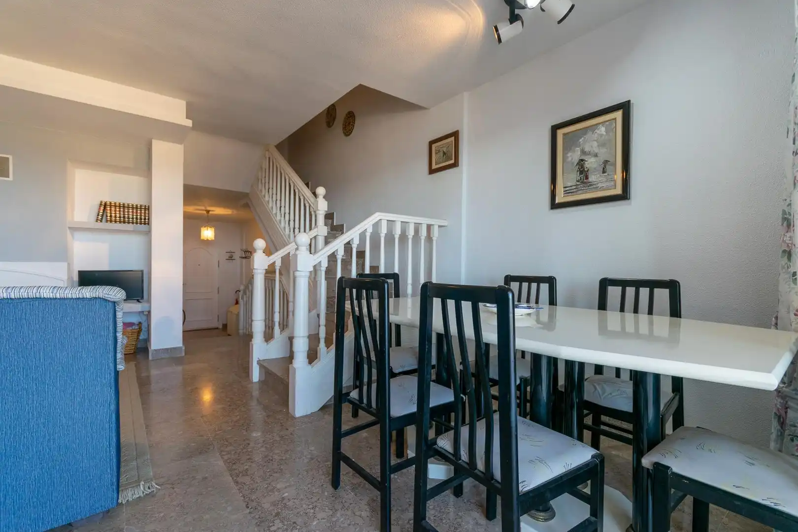 Comedor de Casa adosada en venta en Santa Pola con Jardín privado y Terraza