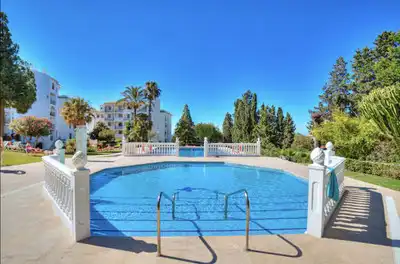 Piscina de Planta baixa en venda en Mijas amb Aire condicionat, Calefacció i Terrassa