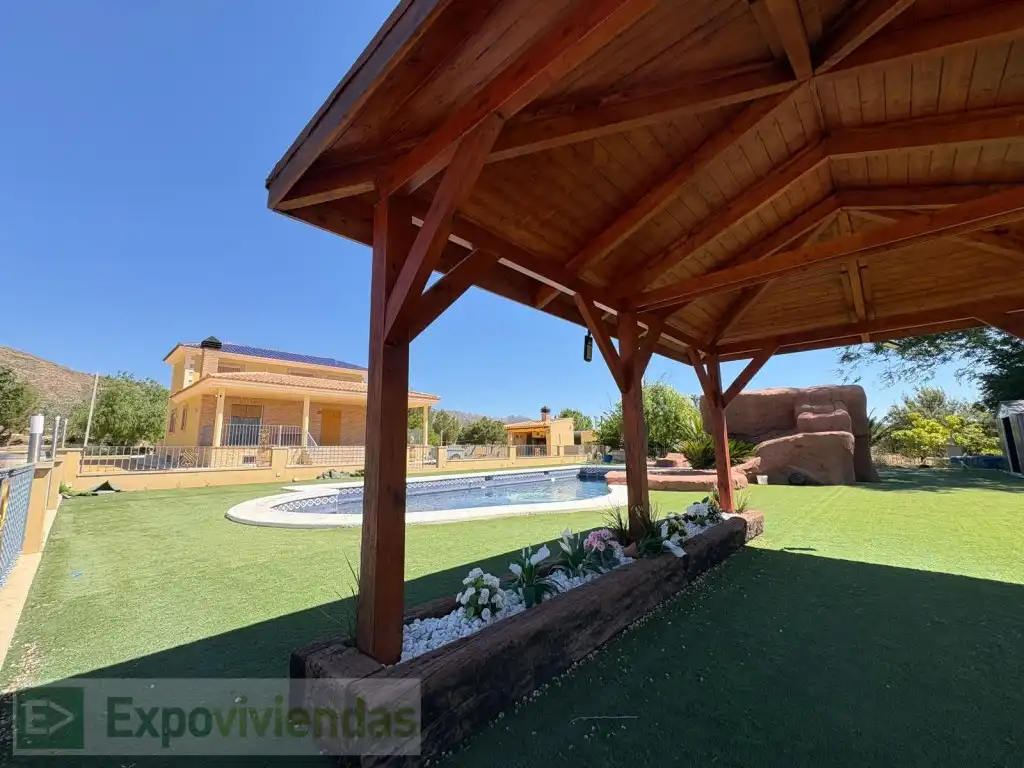 Terraza de Casa o chalet en venta en Jumilla con Jardín privado, Terraza y Piscina