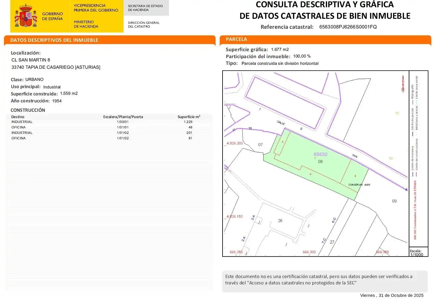 Industriegebäude zum Verkauf in Tapia de Casariego, imagen 38