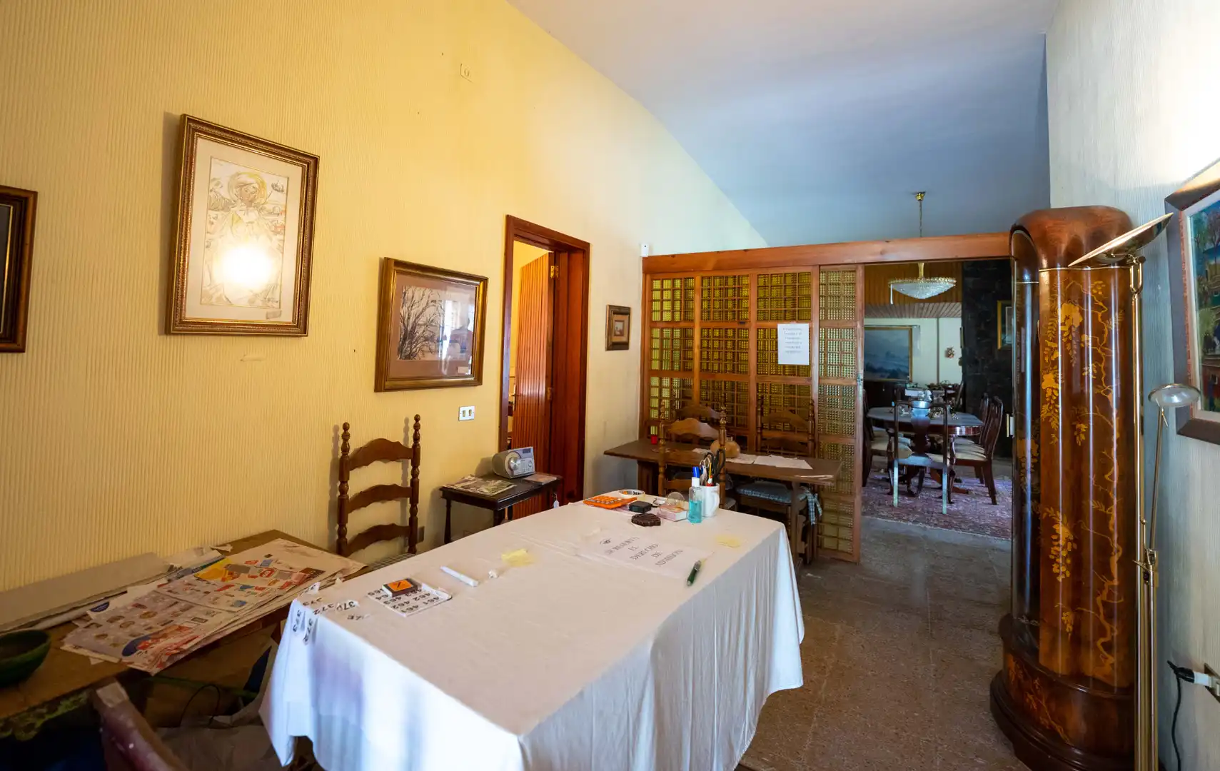 Comedor de Casa o chalet en venta en San Cristóbal de la Laguna con Jardín privado, Trastero y Balcón