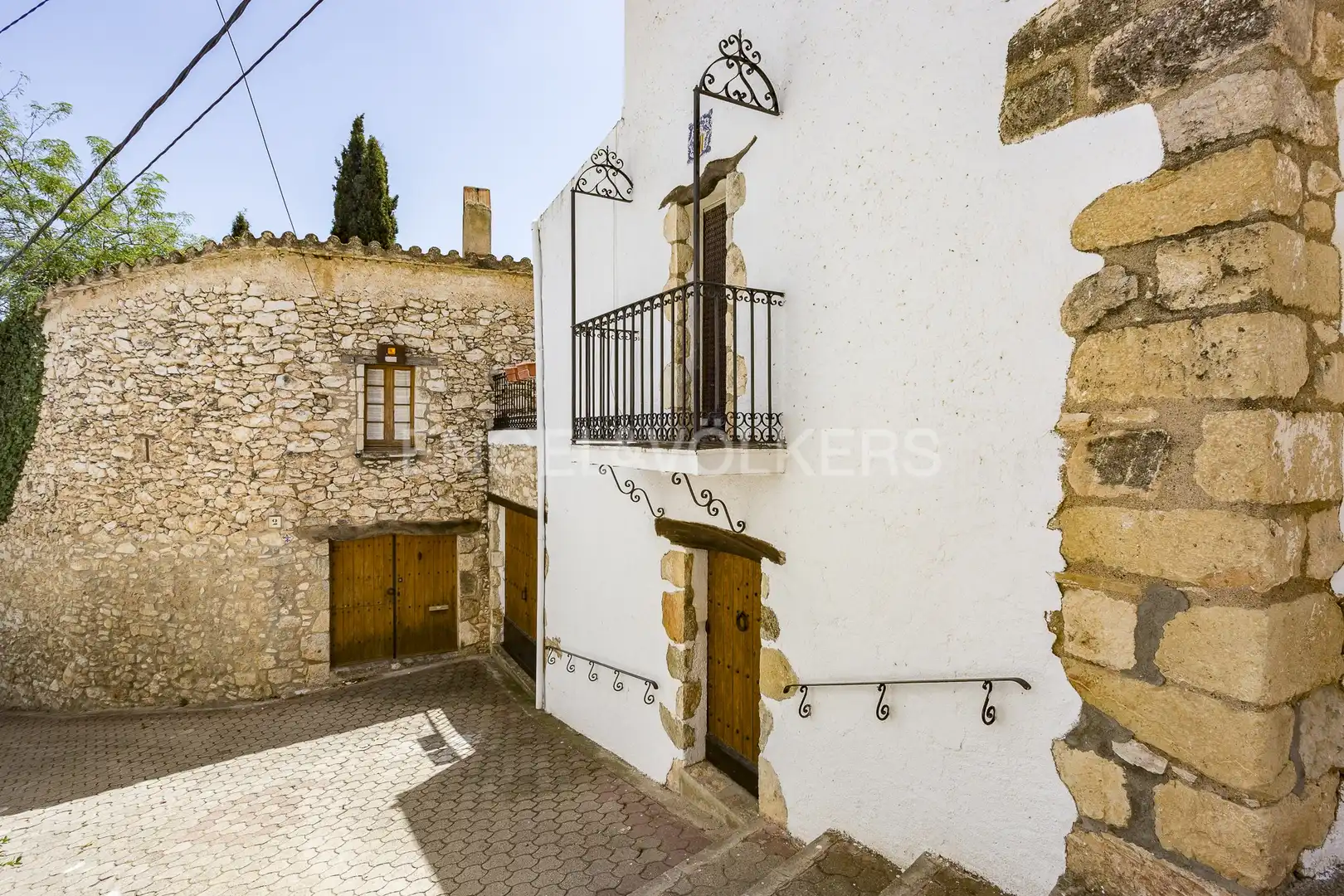 Vista exterior de Casa adosada en venta en Albinyana con Calefacción y Terraza