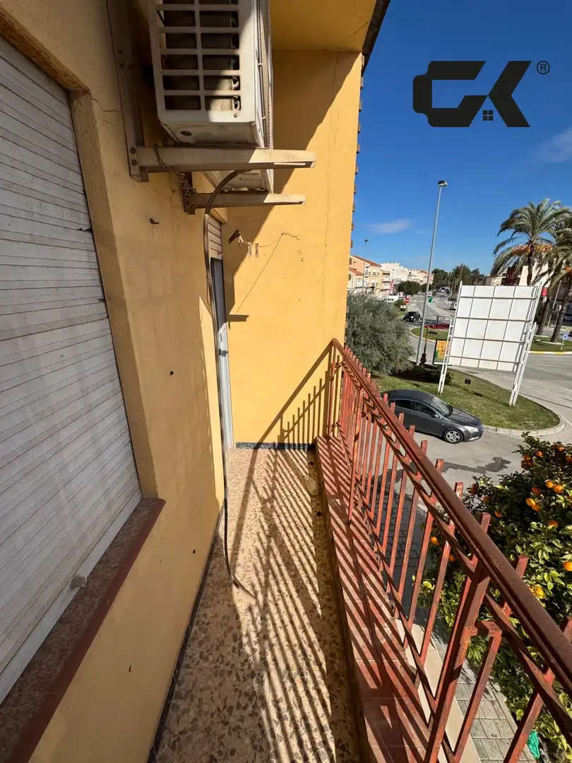 Balcony of Flat for sale in Totana