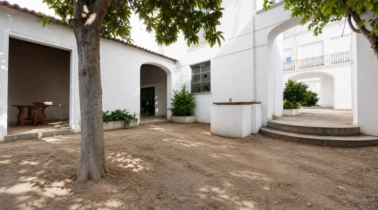 Vista exterior de Casa o chalet en venta en Villafranca de los Barros con Aire acondicionado