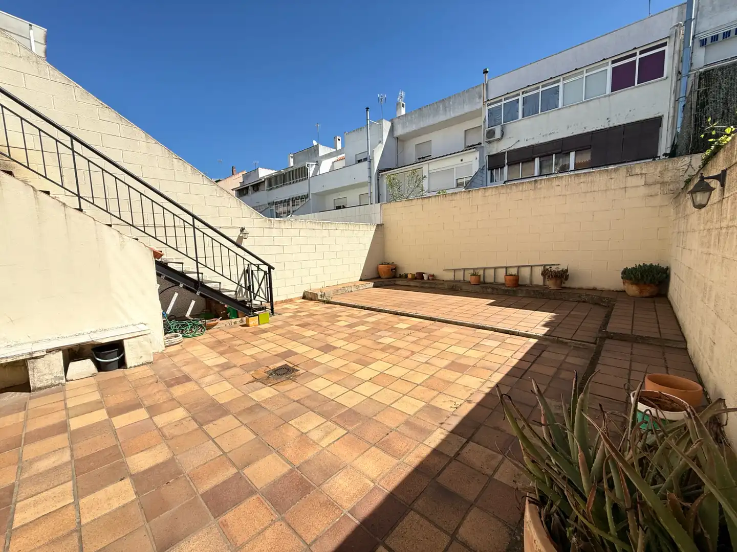 Terrace of Detached homes for sale in Ciudad Real  with Air Conditioner, Heating and Private garden