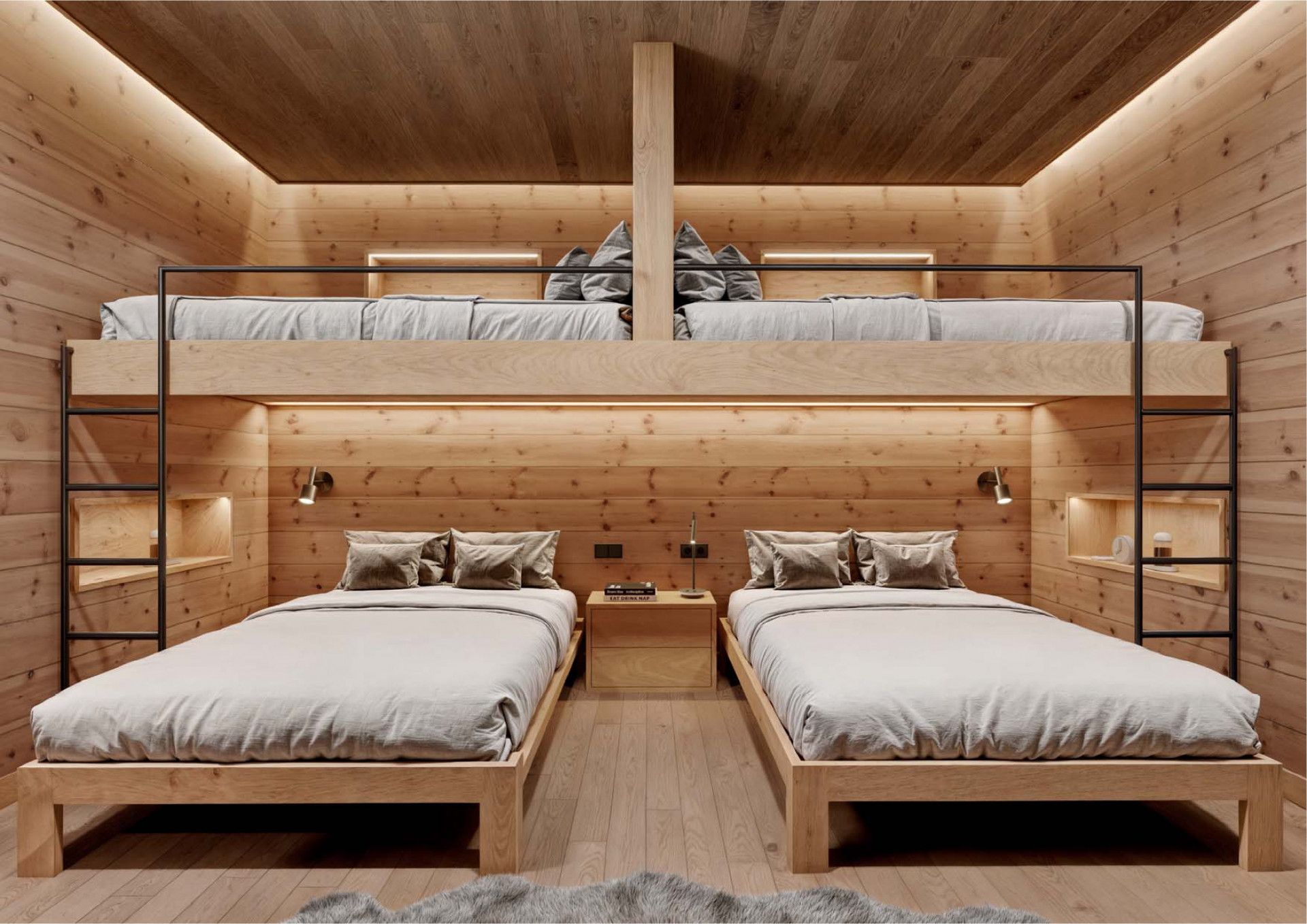 Bedroom of Duplex for sale in Sierra Nevada  with Air Conditioner, Terrace and Swimming Pool