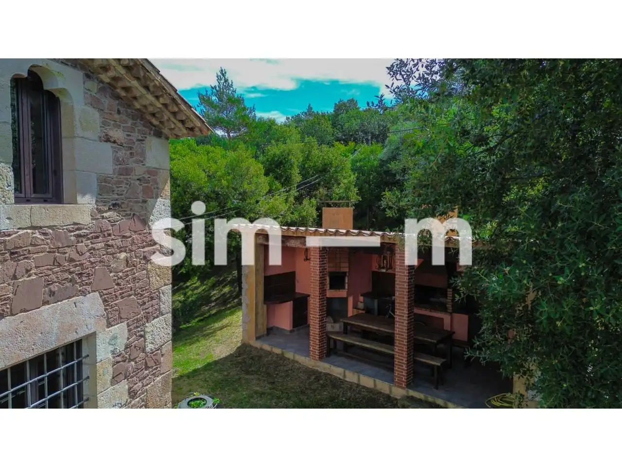 Jardí de Finca rústica en venda en El Brull amb Calefacció, Jardí privat i Terrassa