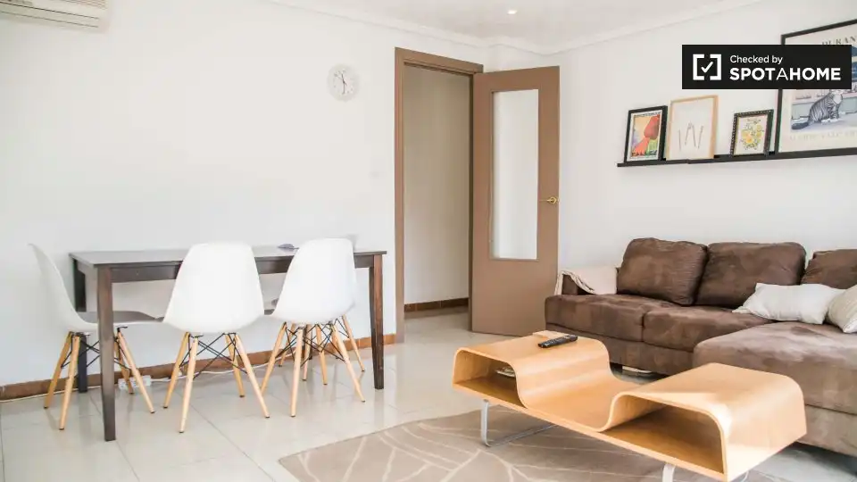 Sala d'estar de Apartament per a compartir en Mislata amb Aire condicionat, Calefacció i Terrassa