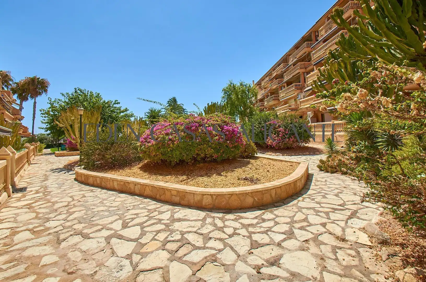 Terrace of Flat for sale in El Campello  with Air Conditioner, Heating and Private garden