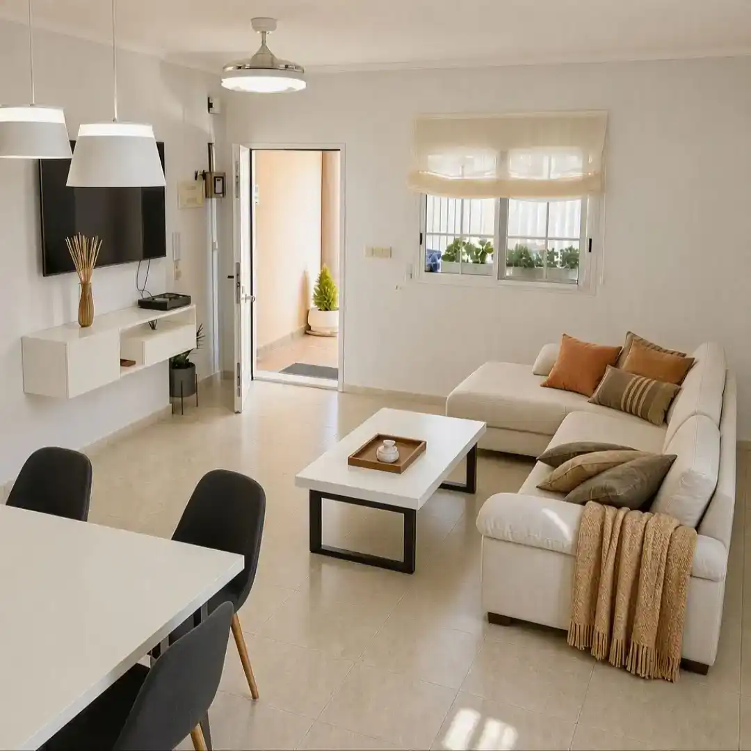 Sala d'estar de Casa o xalet en venda en Sueca amb Aire condicionat i Terrassa
