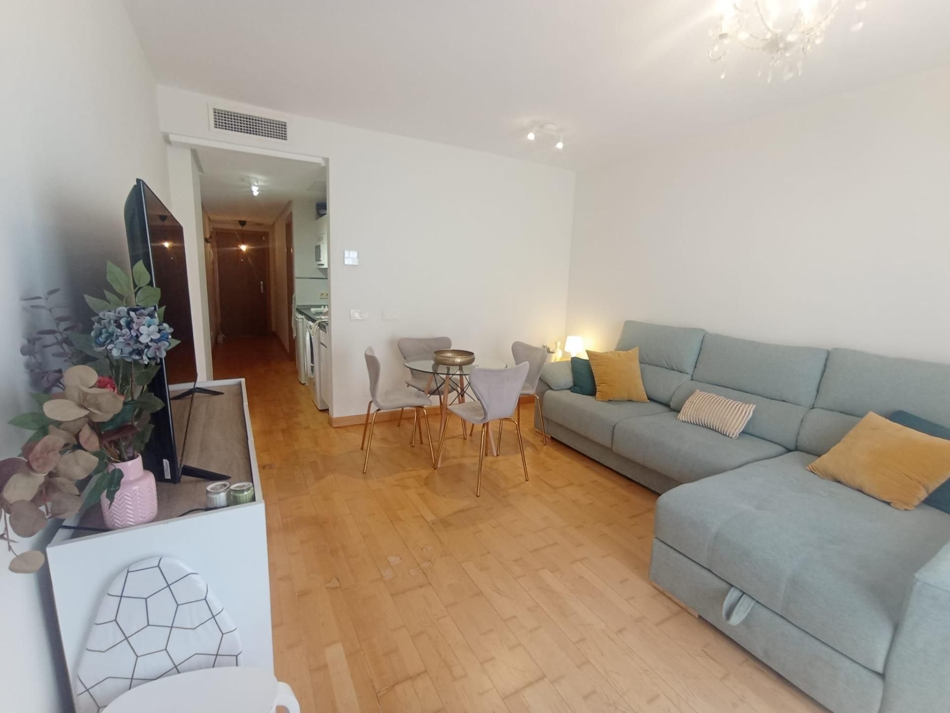 Living room of Flat to rent in Málaga Capital  with Air Conditioner