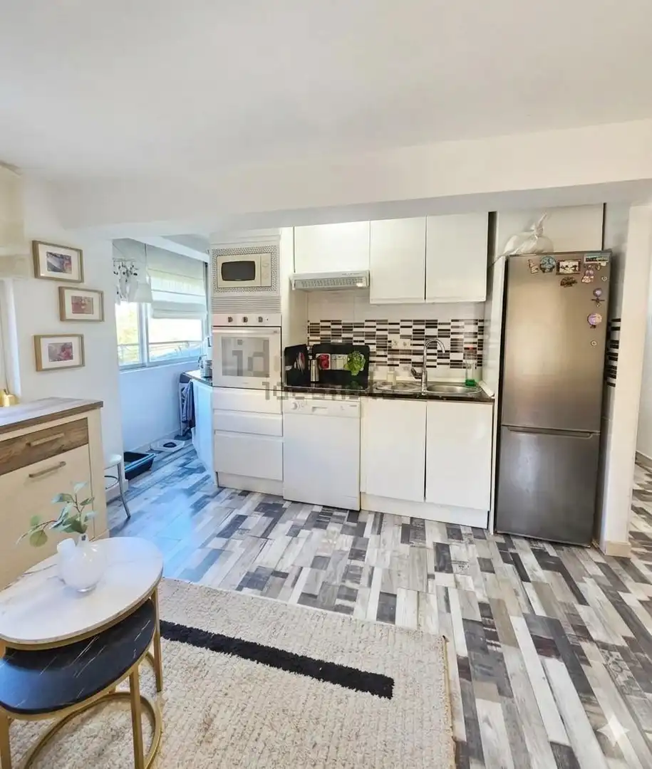 Kitchen of Attic for sale in Madrid  with Air Conditioner