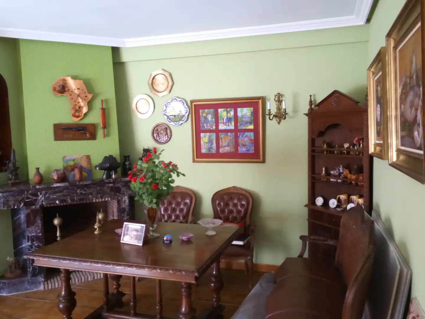 Dining room of Houses for sale in Gozón  with Heating, Parquet flooring and Terrace
