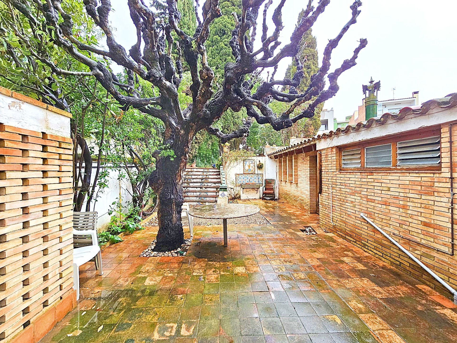 Terrace of Single-family semi-detached for sale in Argentona  with Private garden