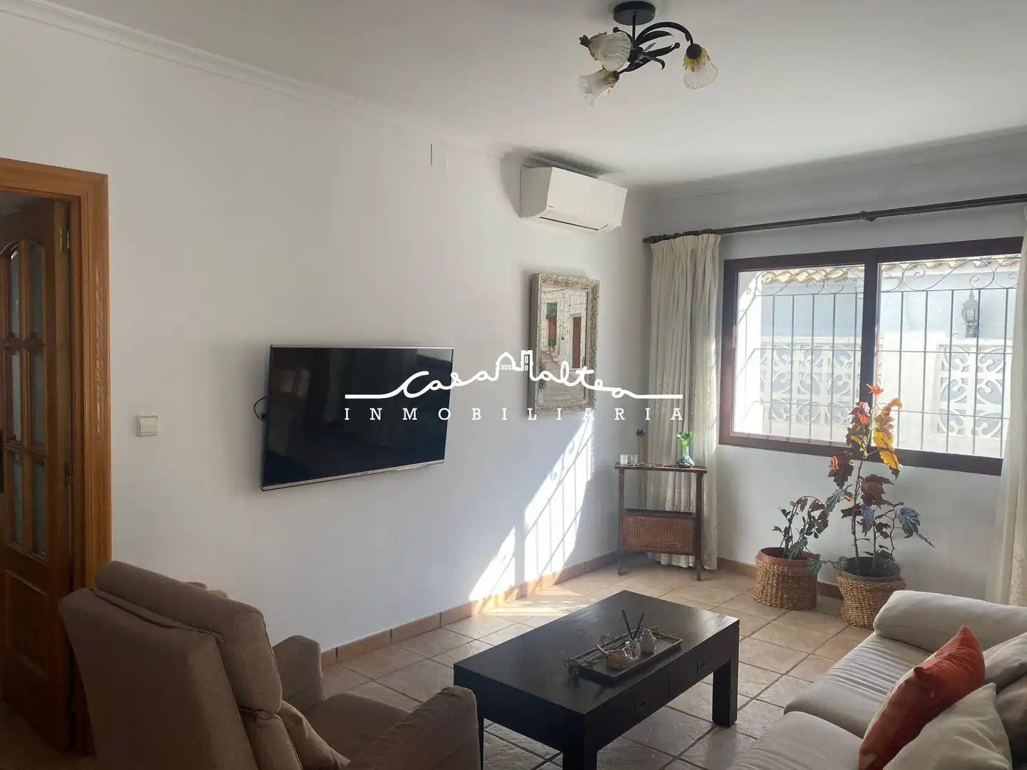 Living room of Houses for rent in Altea  with Air Conditioner and Furnished