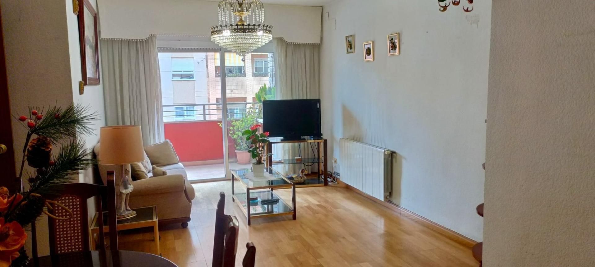 Living room of Flat for sale in  Valencia Capital  with Balcony