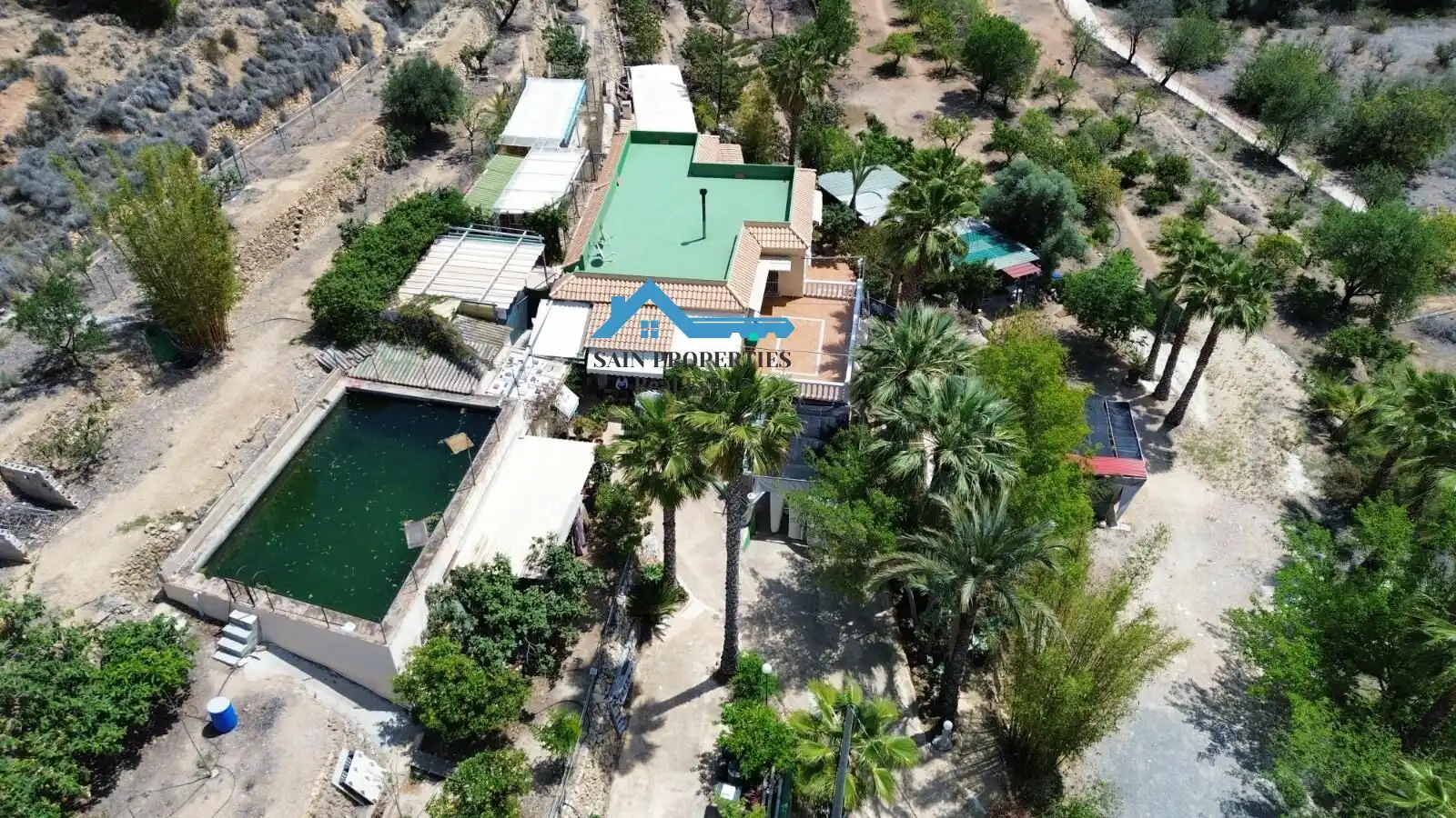Vista exterior de Finca rústica en venta en La Nucia con Jardín privado, Terraza y Trastero