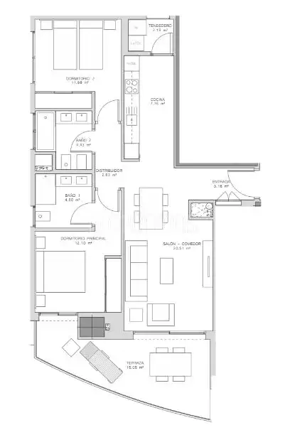 Appartement à vendre à Playa de Poniente, imagen 62