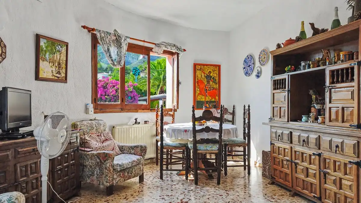 Esszimmer von Haus oder Chalet zum Verkauf in Dénia mit Heizung, Privatgarten und Terrasse