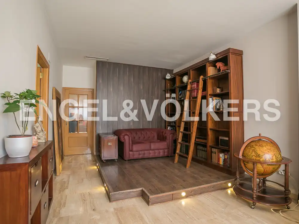 Sala de estar de Piso de alquiler en Valencia con Aire acondicionado, Calefacción y Parquet