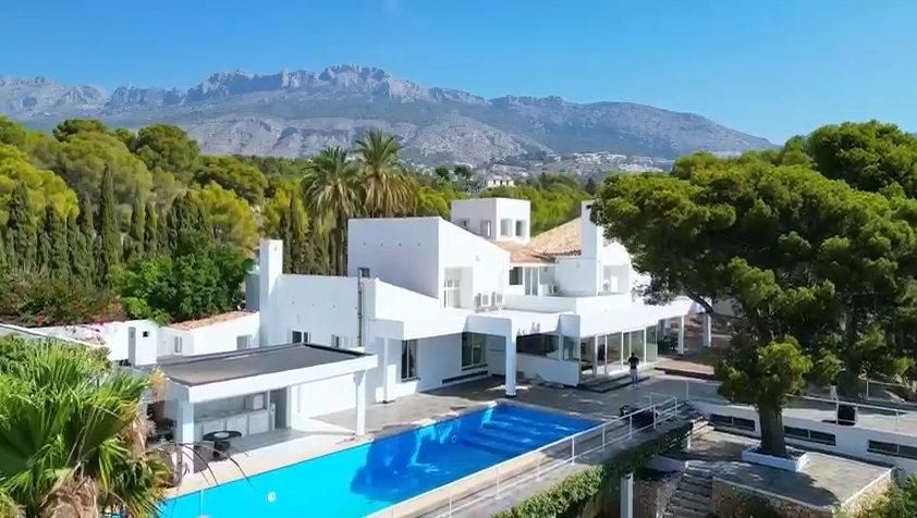 Exterior view of House or chalet for sale in Altea  with Private garden, Terrace and Swimming Pool