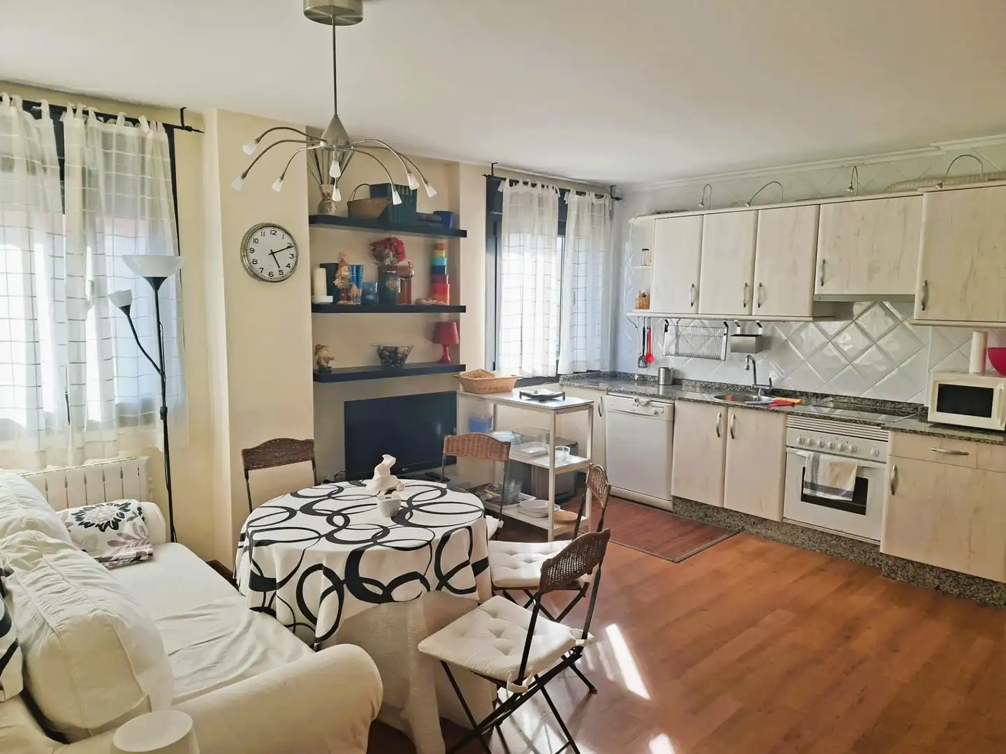 Kitchen of Flat for sale in Tapia de Casariego  with Heating, Storage room and Furnished