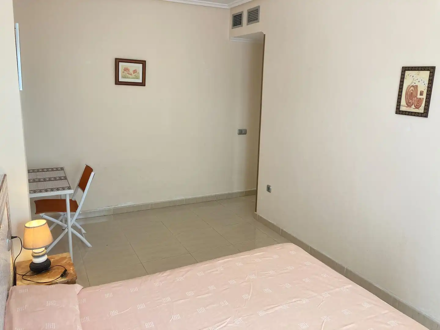 Bedroom of Flat for sale in Roquetas de Mar  with Air Conditioner, Terrace and Swimming Pool