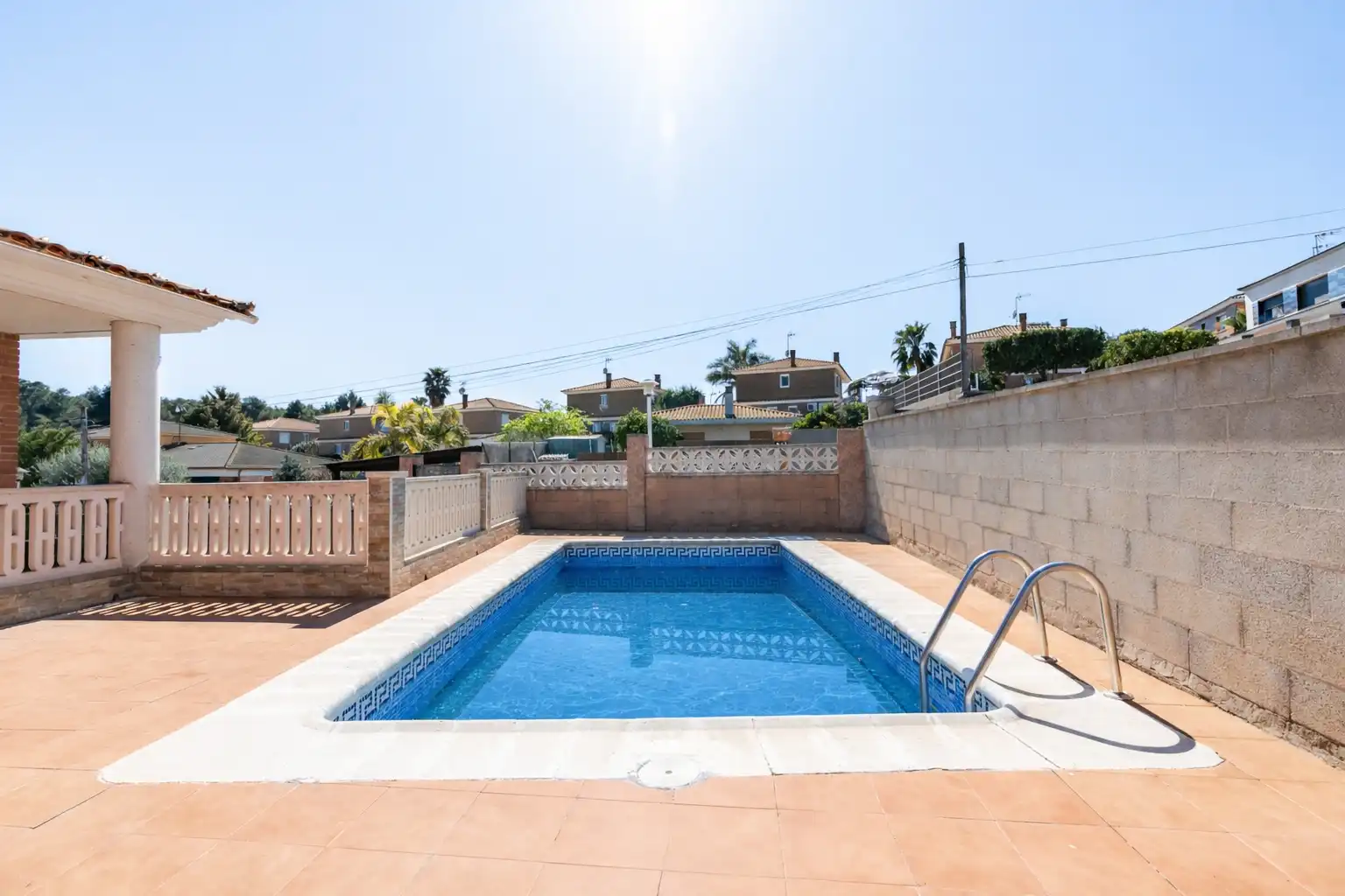 Swimming pool of Houses for sale in El Catllar   with Air Conditioner, Heating and Private garden