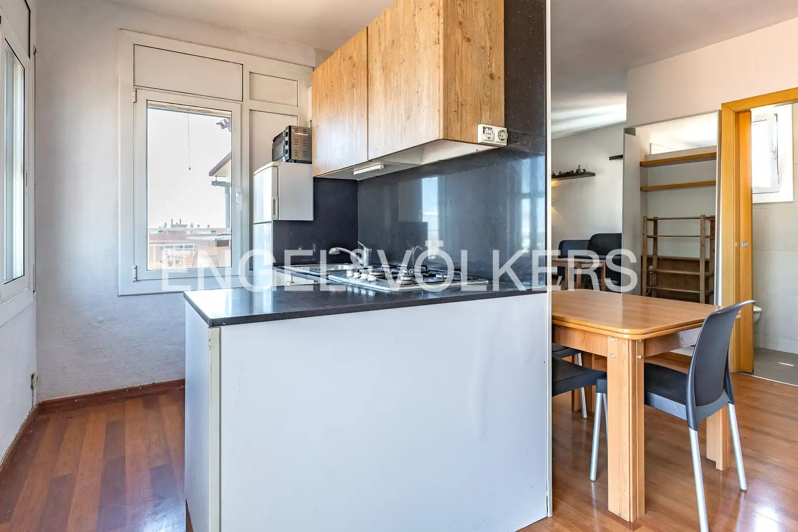 Cocina de Ático en venta en Barcelona con Calefacción