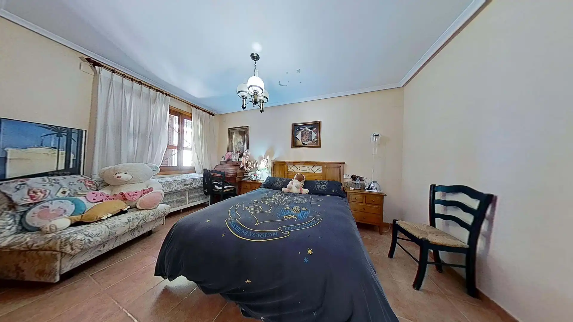 Dormitori de Casa o xalet en venda en Elche / Elx amb Aire condicionat, Calefacció i Terrassa