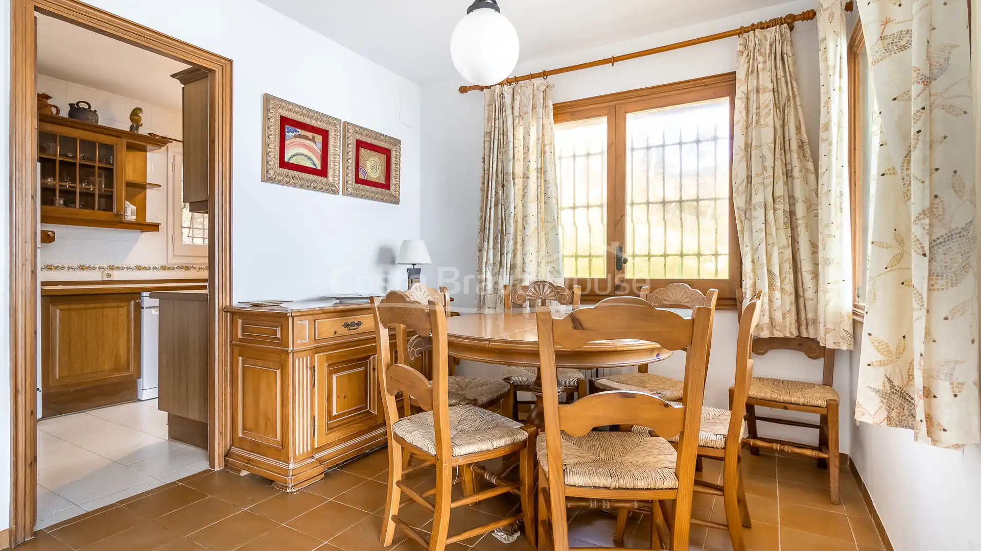 Esszimmer von Haus oder Chalet zum Verkauf in Begur mit Heizung, Privatgarten und Terrasse