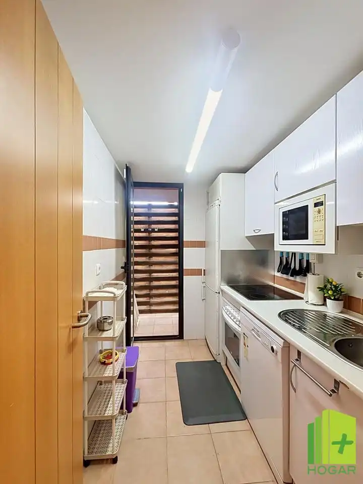 Küche von Maisonette zum Verkauf in Vera mit Klimaanlage, Heizung und Terrasse