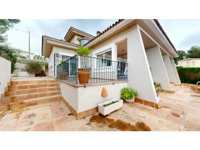 Vista exterior de Casa o chalet en venta en Moraira con Aire acondicionado, Calefacción y Jardín privado