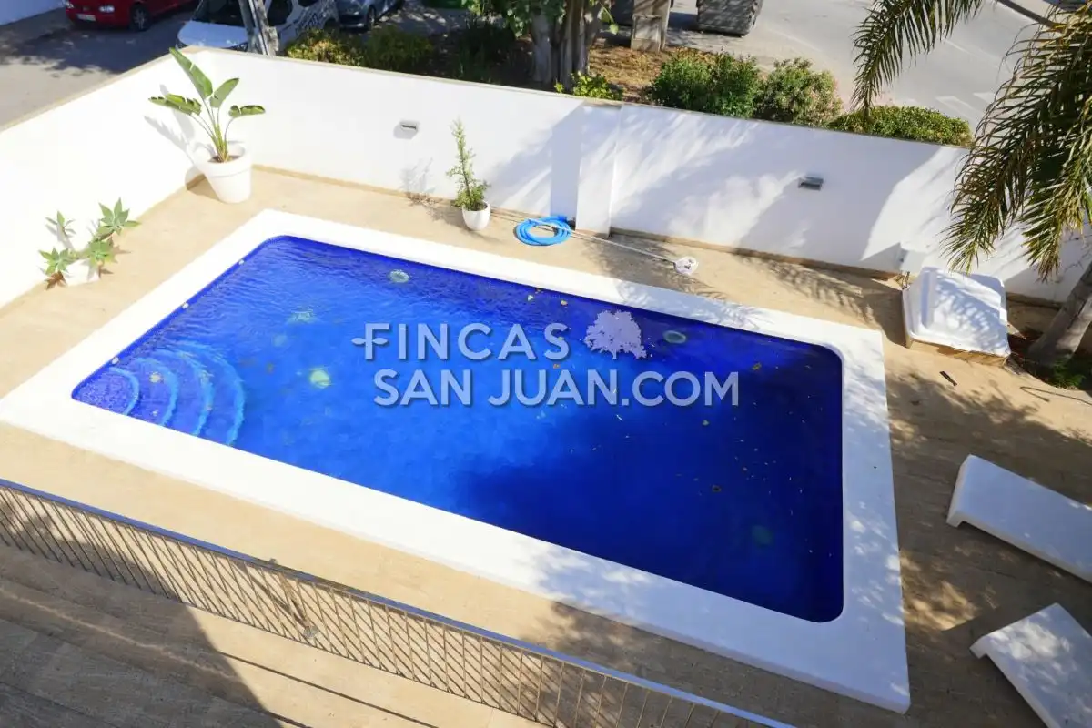 Piscina de Casa o xalet en venda en Sant Joan d'Alacant amb Aire condicionat, Calefacció i Terrassa