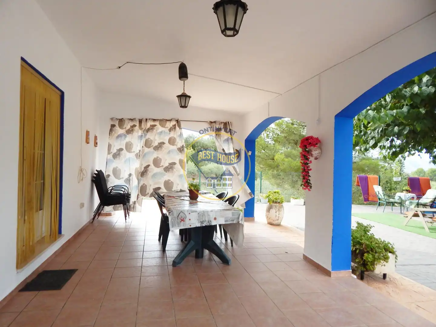 Jardí de Casa o xalet en venda en Ontinyent amb Calefacció, Jardí privat i Terrassa