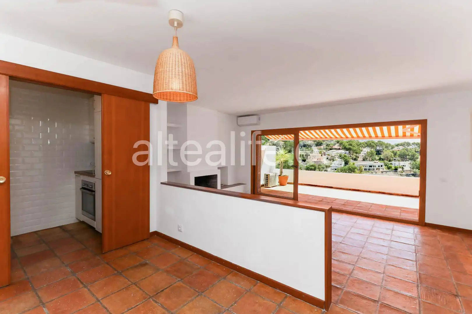 Sala de estar de Apartamento en venta en Altea con Aire acondicionado, Terraza y Piscina comunitaria