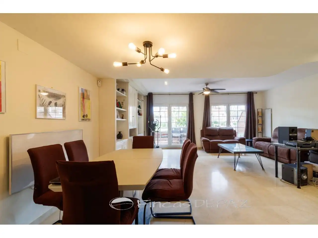 Dining room of Detached homes for sale in Gavà  with Air Conditioner, Heating and Private garden