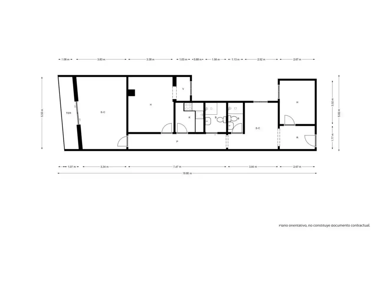 Flat for sale in Calle Pz Pina De La, imagen 44